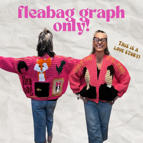 Fleabag, pink version. GRAPHS ONLY