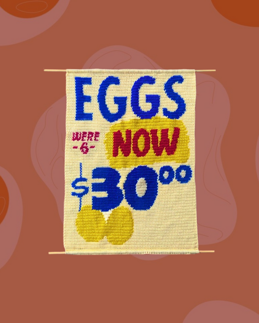Eggs now 30 dollars. GRAPH ONLY